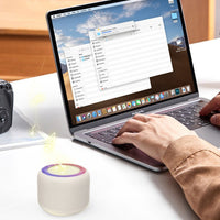 Enceinte Bluetooth Portable avec LED & Basses Puissantes