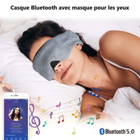 MASQUE DE SOMMEIL AVEC CASQUE BLUETOOTH INTEGREE