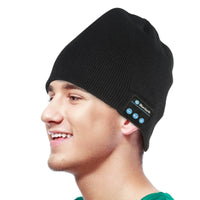 Bonnet avec Casque Bluetooth Integree