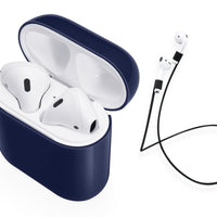 ETUI POUR AIRPODS SILICONE ET ATTACHE
