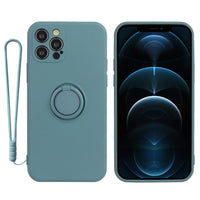 COQUE SILICONE AVEC ANNEAU MAGNETIQUE