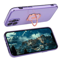 COQUE SILICONE AVEC ANNEAU MAGNETIQUE