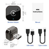 Adaptateur CarPlay & Android Auto Sans Fil