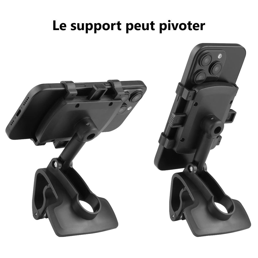 Support de Téléphone Voiture avec Rotation 180°