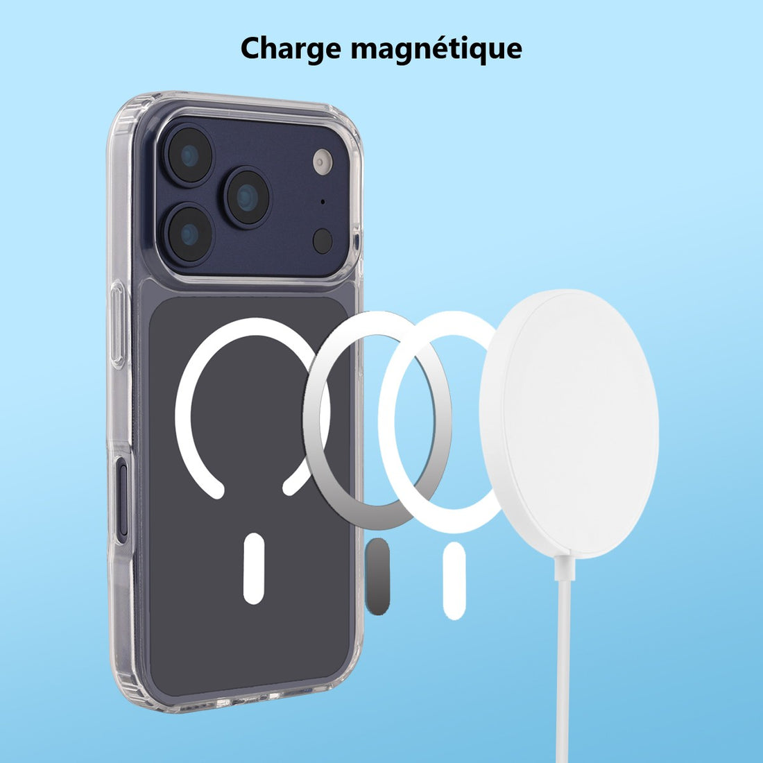 COQUE MAGSAFE IPHONE 17PRO