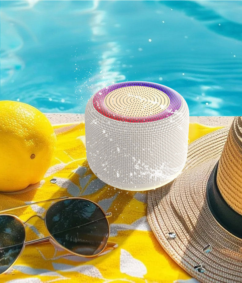 Enceinte Bluetooth Portable avec LED & Basses Puissantes