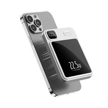 POWER BANK 10000 mAh AVEC ECRAN LED MAGSAFE