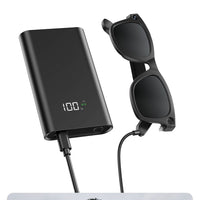 Lunettes Connectées AI avec Caméra 8MP & Audio Bluetooth