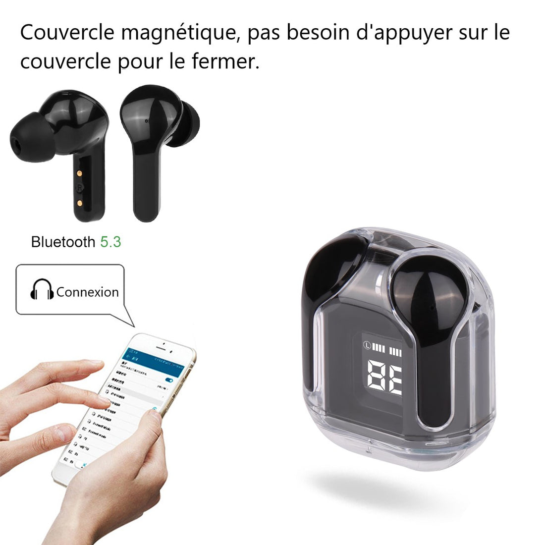 Ecouteurs Bluetooth sans fil