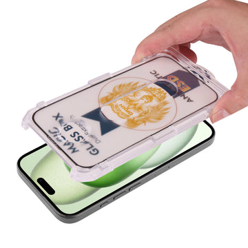 Film de Protection en Verre Trempé Platyne pour iPhone 15 PLUS - Anti-Poussière, Sans Bulles et Haute Résistance