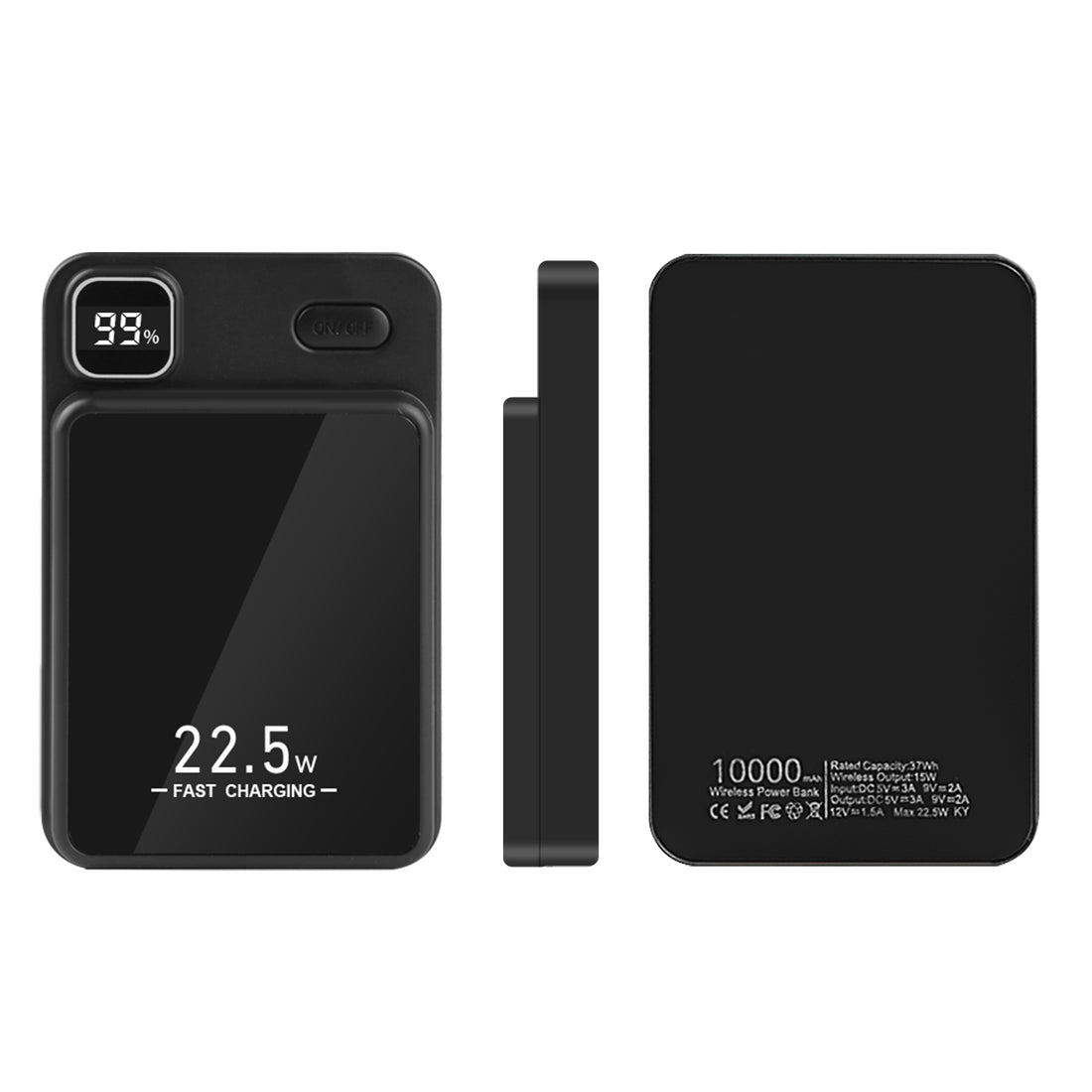 Power Bank avec Chargement Sans Fil