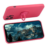 Silicone Case with Magnetic Ring