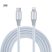 CABLE USB C VERS LIGHTNING 2 METRES