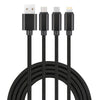 3-in-1-Kabel (Lightning/Micro-USB/USB-C)